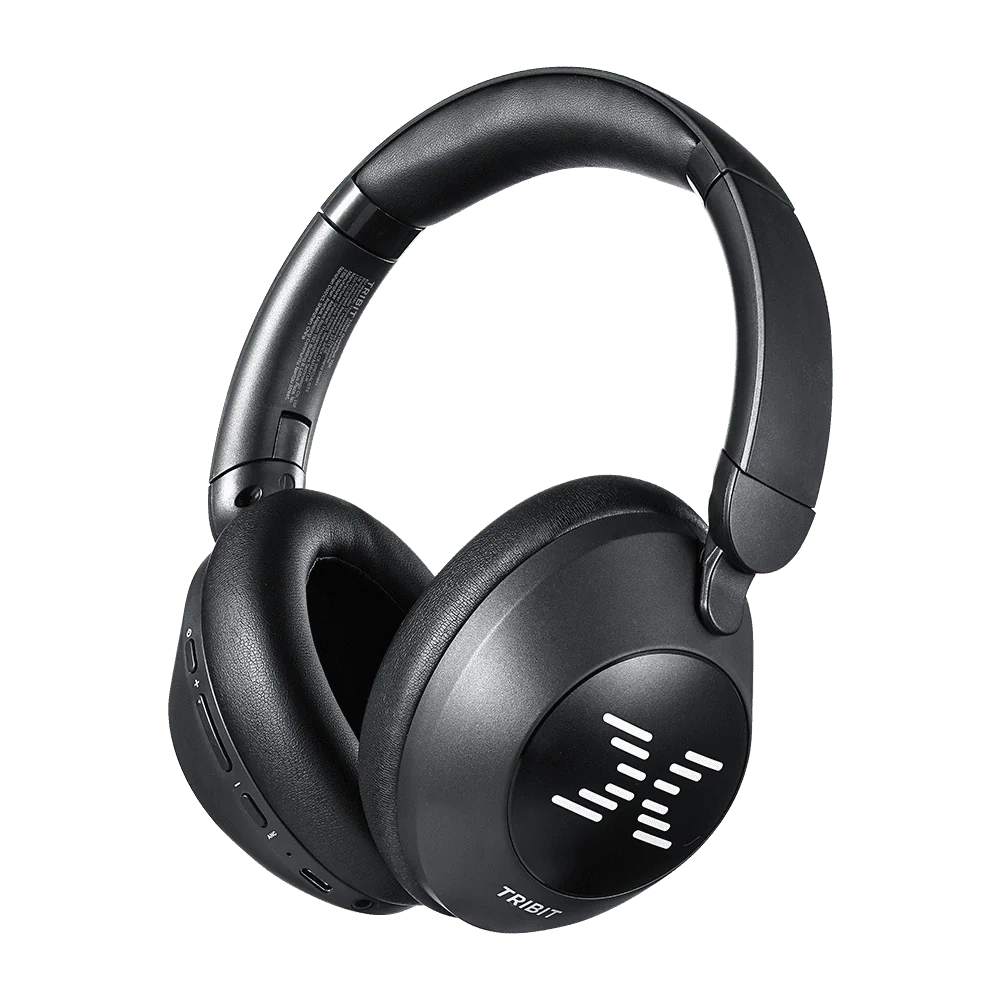 Căști Over-Ear Tribit QuietPlus 71X, ANC, Bluetooth 5.4, Autonomie 65h