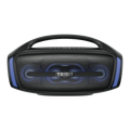 Boxă portabilă Bluetooth Tribit StormBox Blast 2 neagră cu iluminare LED albastră